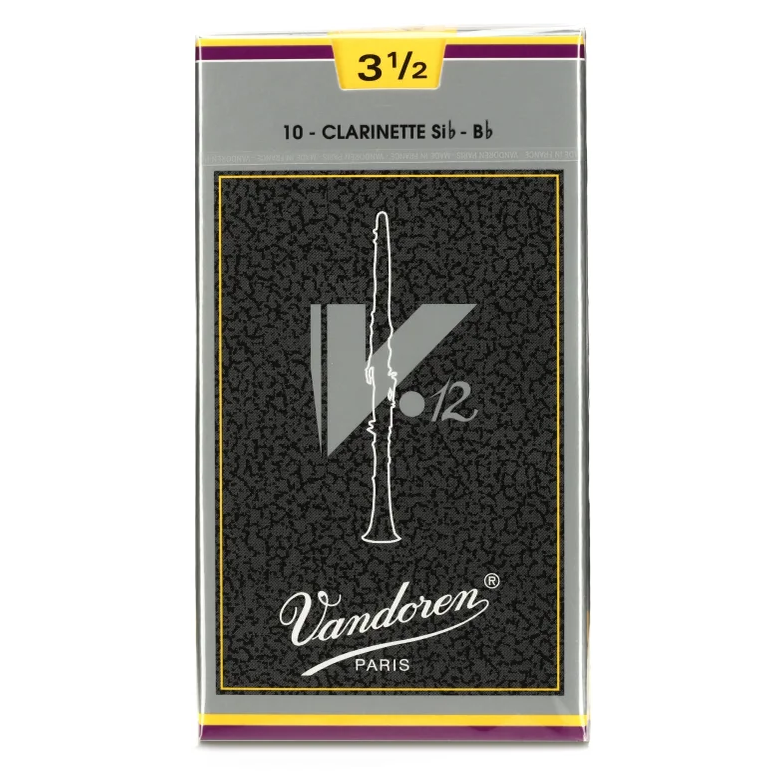 Vandoren V12 Bb Clarinet Reeds 10 Pack