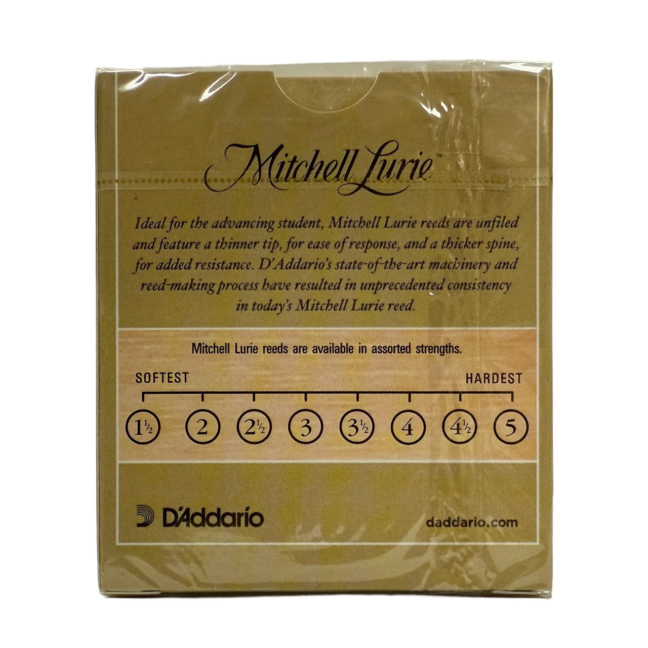 Rico Mitchell Lurie Bb Clarinet Reeds 10-Pack 2.5