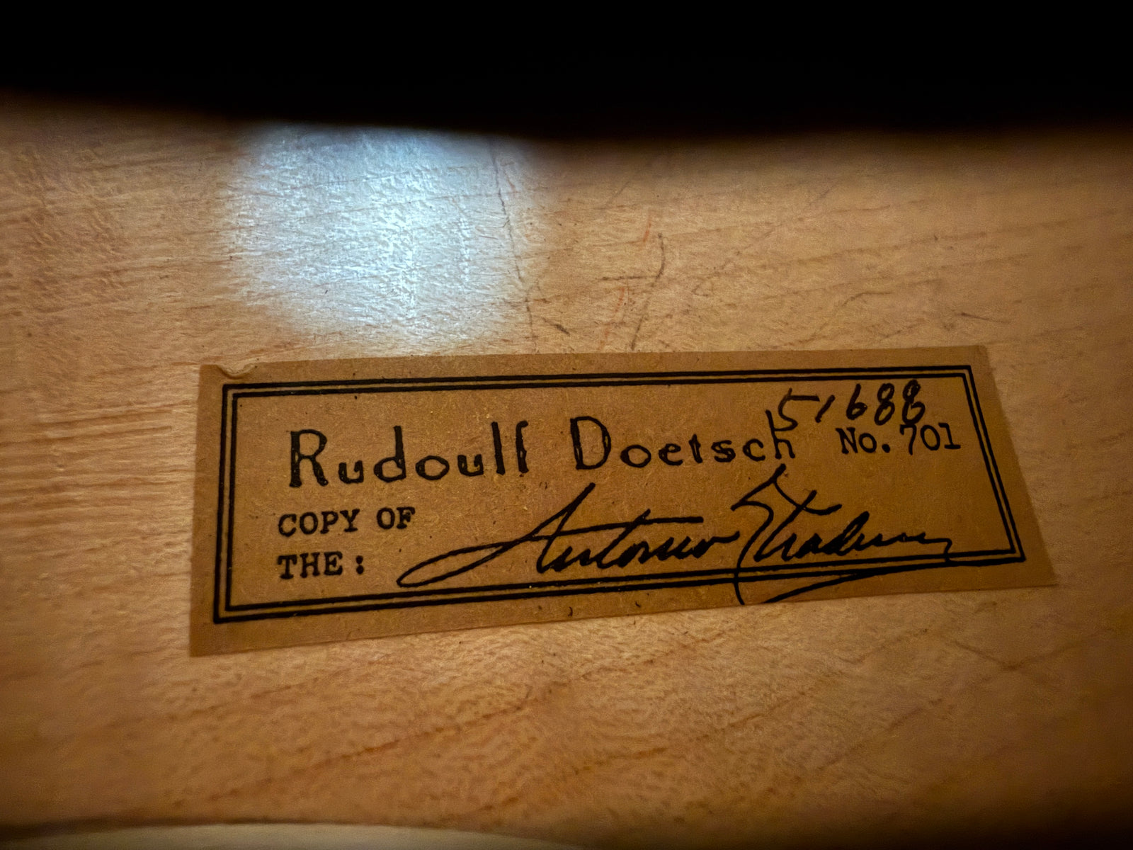 Eastman Rudolf Doetsch VA701 Professional 15.5" Viola w/ Case