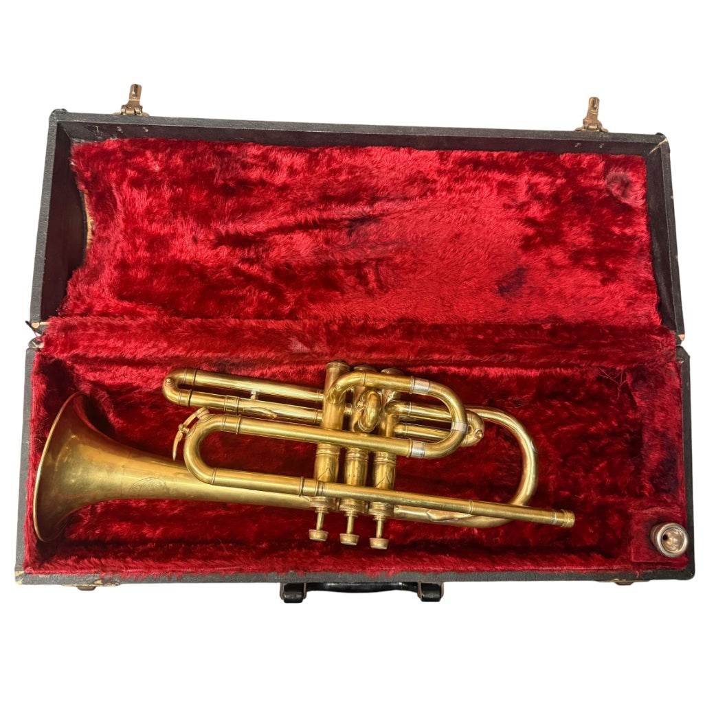 Used American Climax Cornet with Trumpet Leadpipe (1910's)