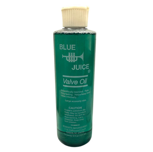 Blue Juice Valve Oil 8 oz Bottle