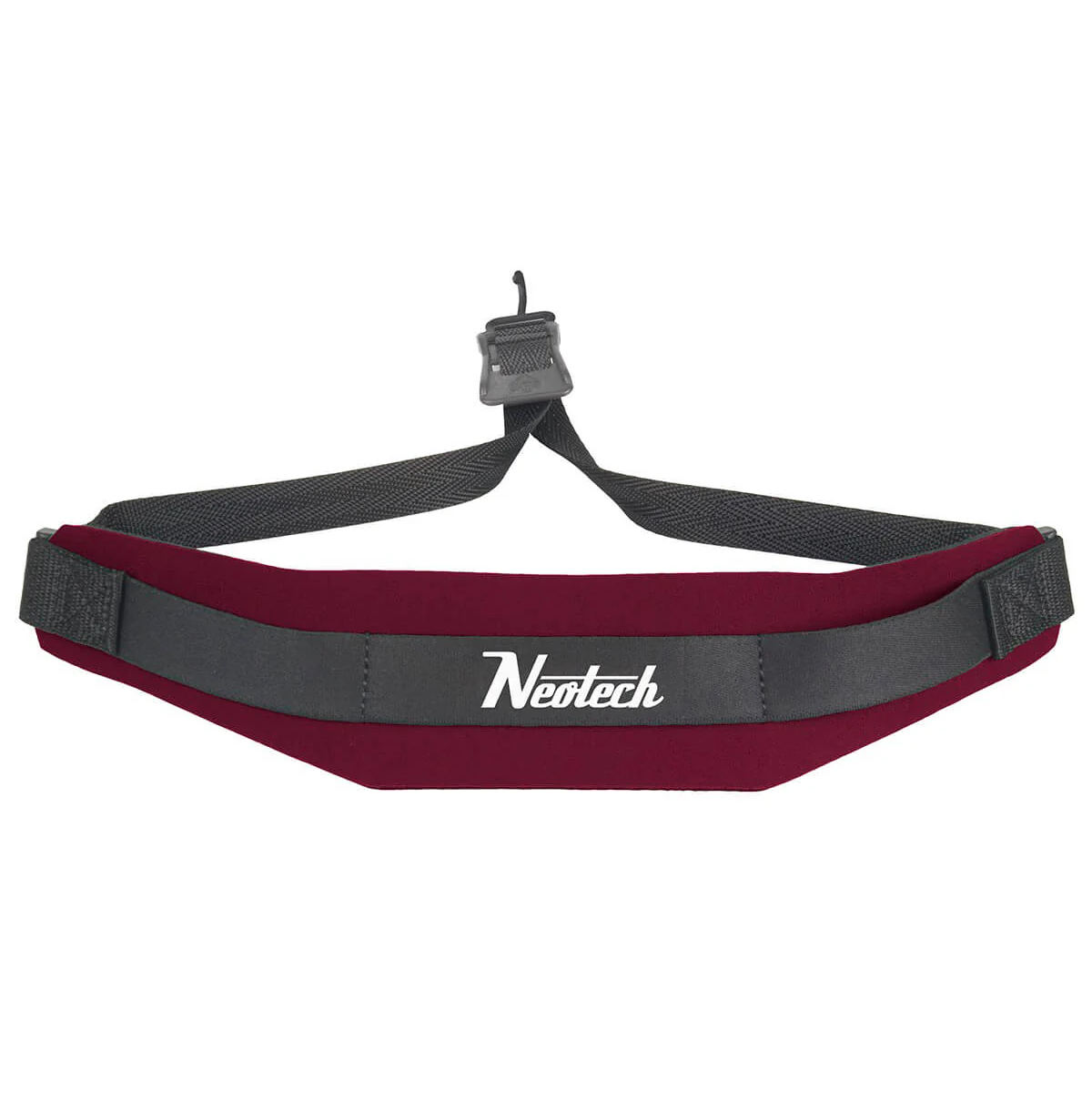 Neotech Regular Soft Strap with Plastic Coated Metal Hook - Wine