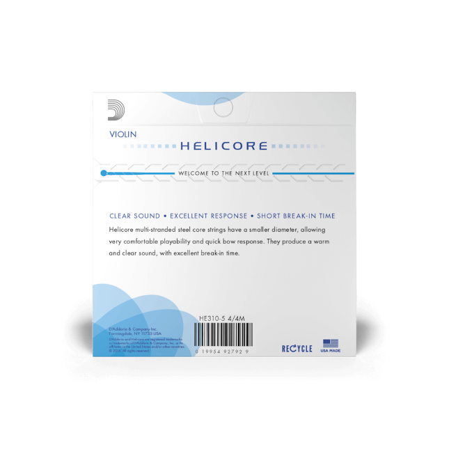 D'Addario Helicore 4/4 Violin String Set