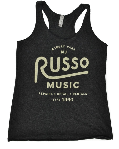 Russo Music 'Asbury Park' Racer Back Tank Top - Heather Graphite