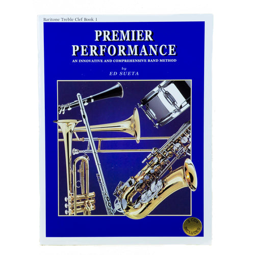 Premier Performance Baritone T.C. Book 1 With CD