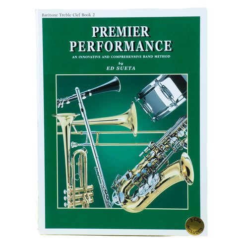 Premier Performance Baritone T.C. Book 2 With CD