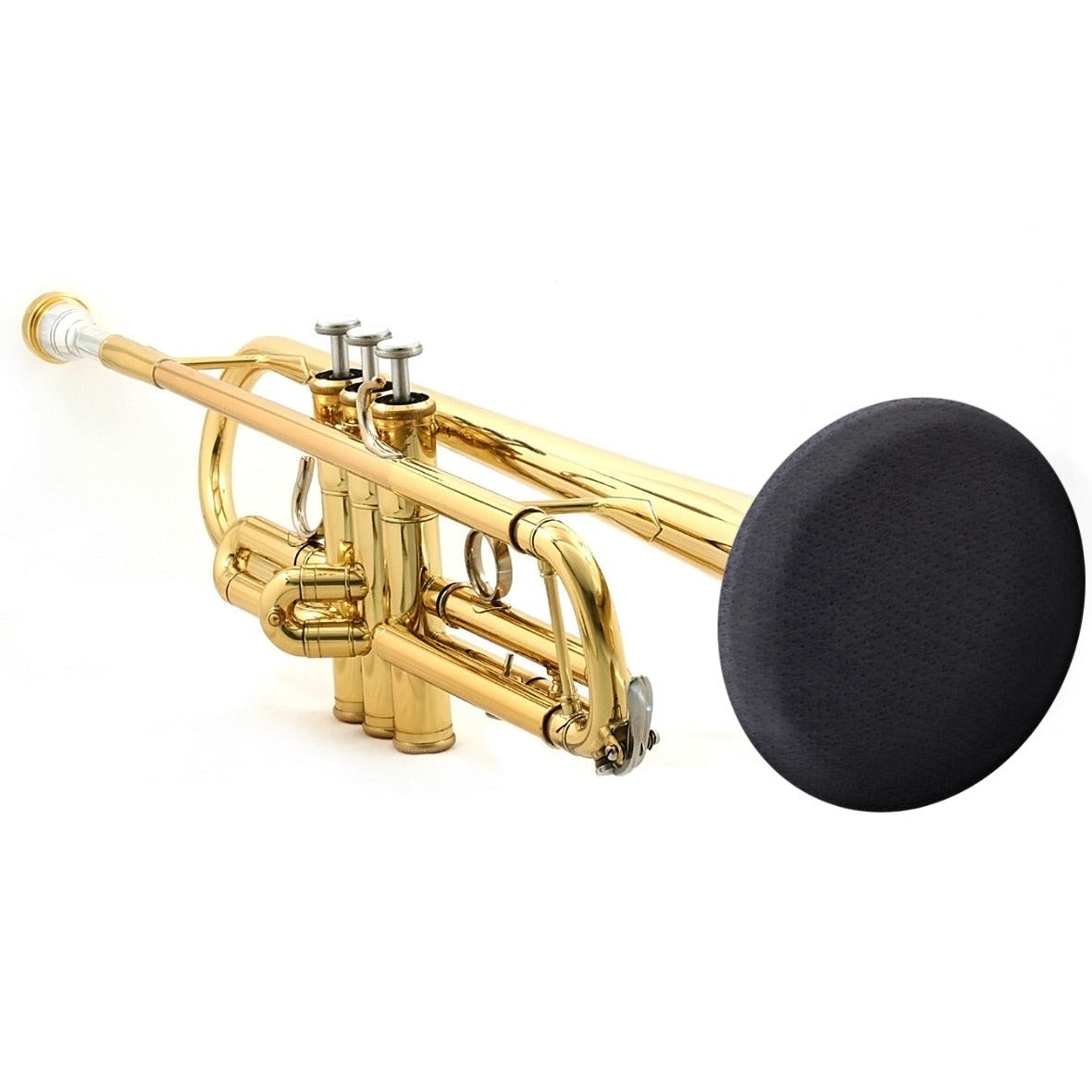 BLACK DUAL-LAYER 4-5" INSTRUMENT BELL COVER