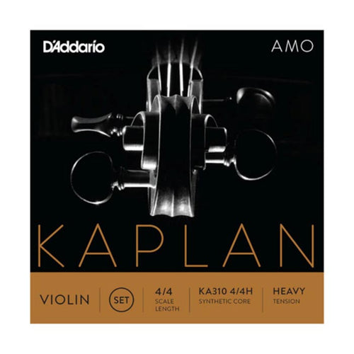 Daddario Kaplan Amo Violin Set 4/4 Heavy Tension