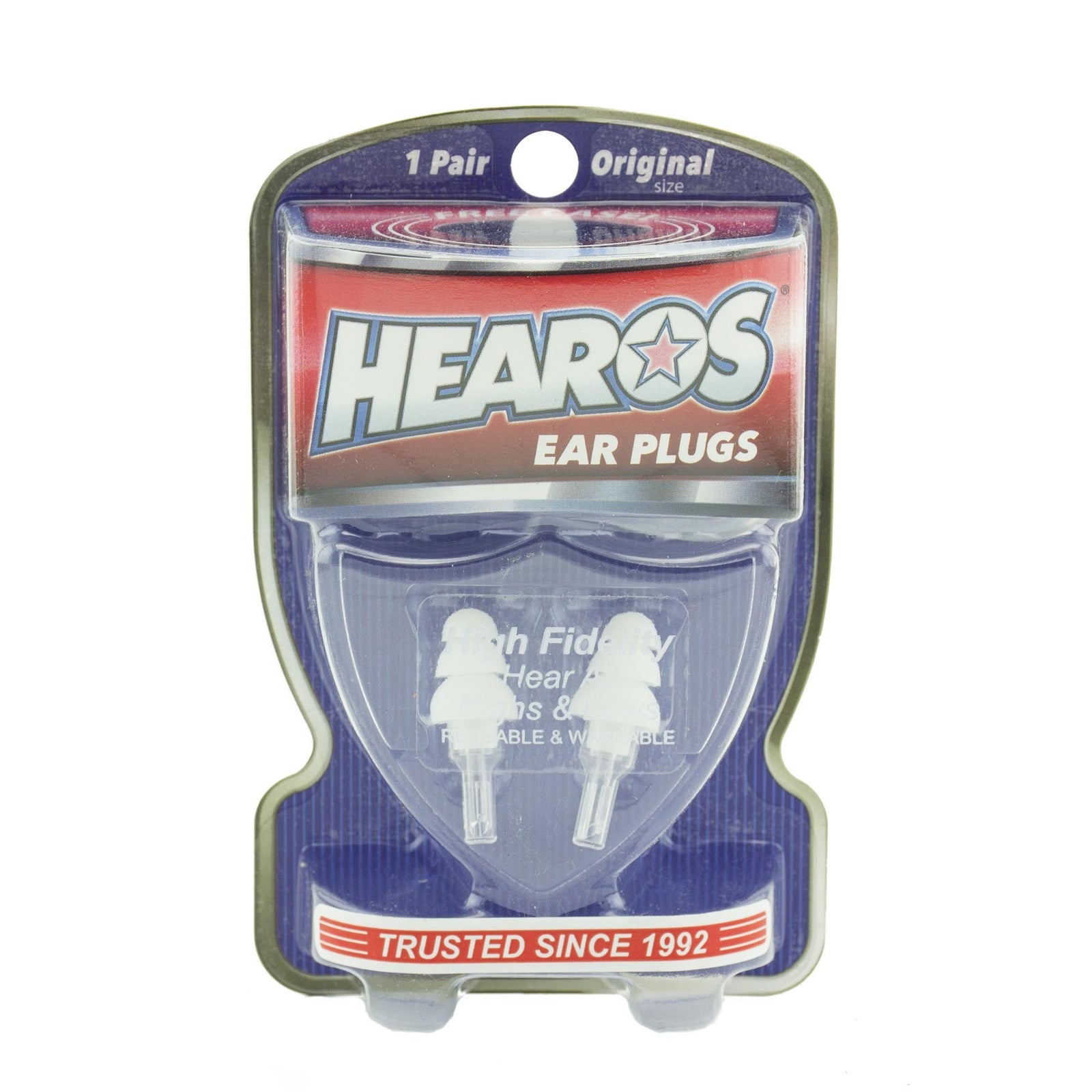 Hearos Hi-Fi Ear Plugs With Case