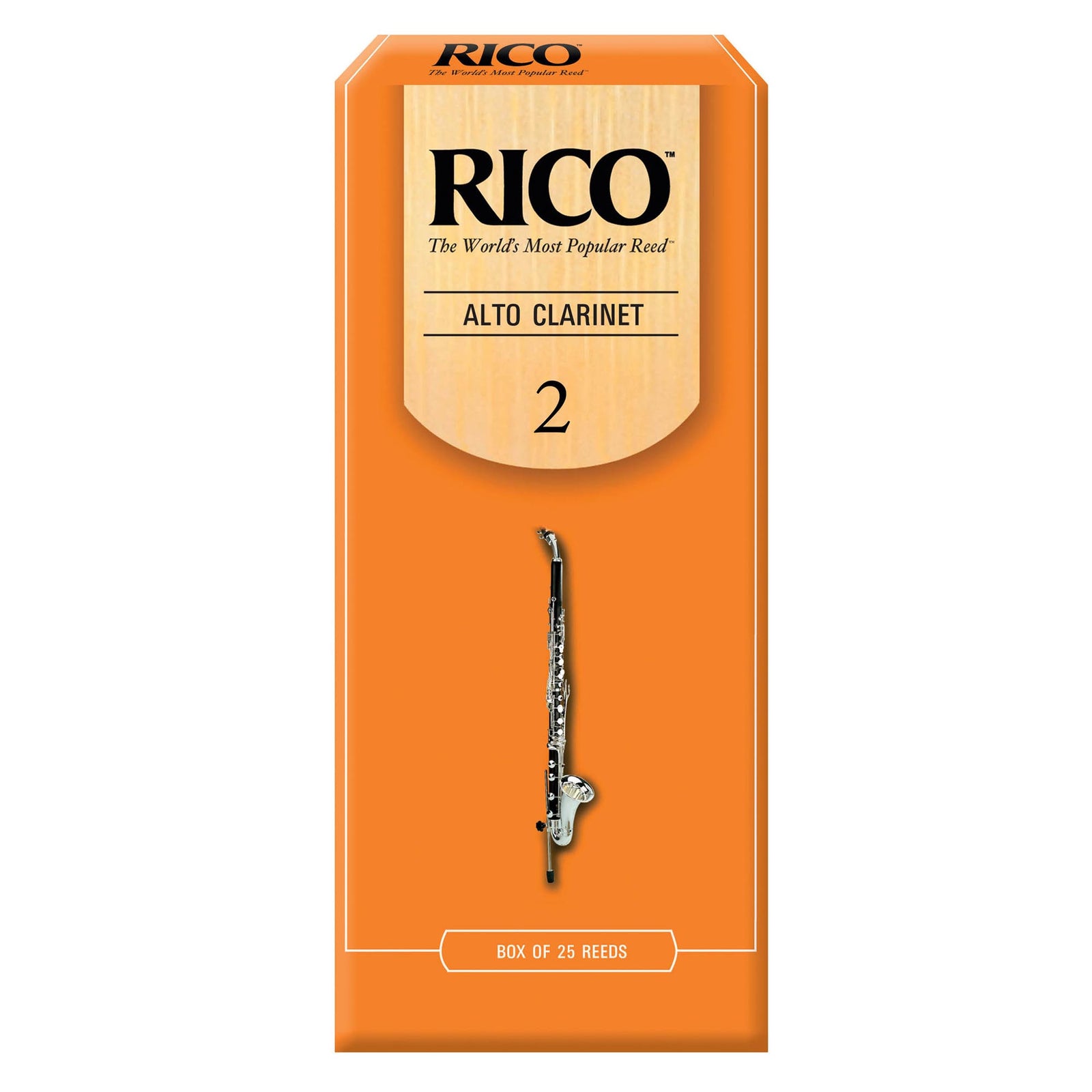 Rico by D'addario Alto Clarinet Reeds (25 Box)