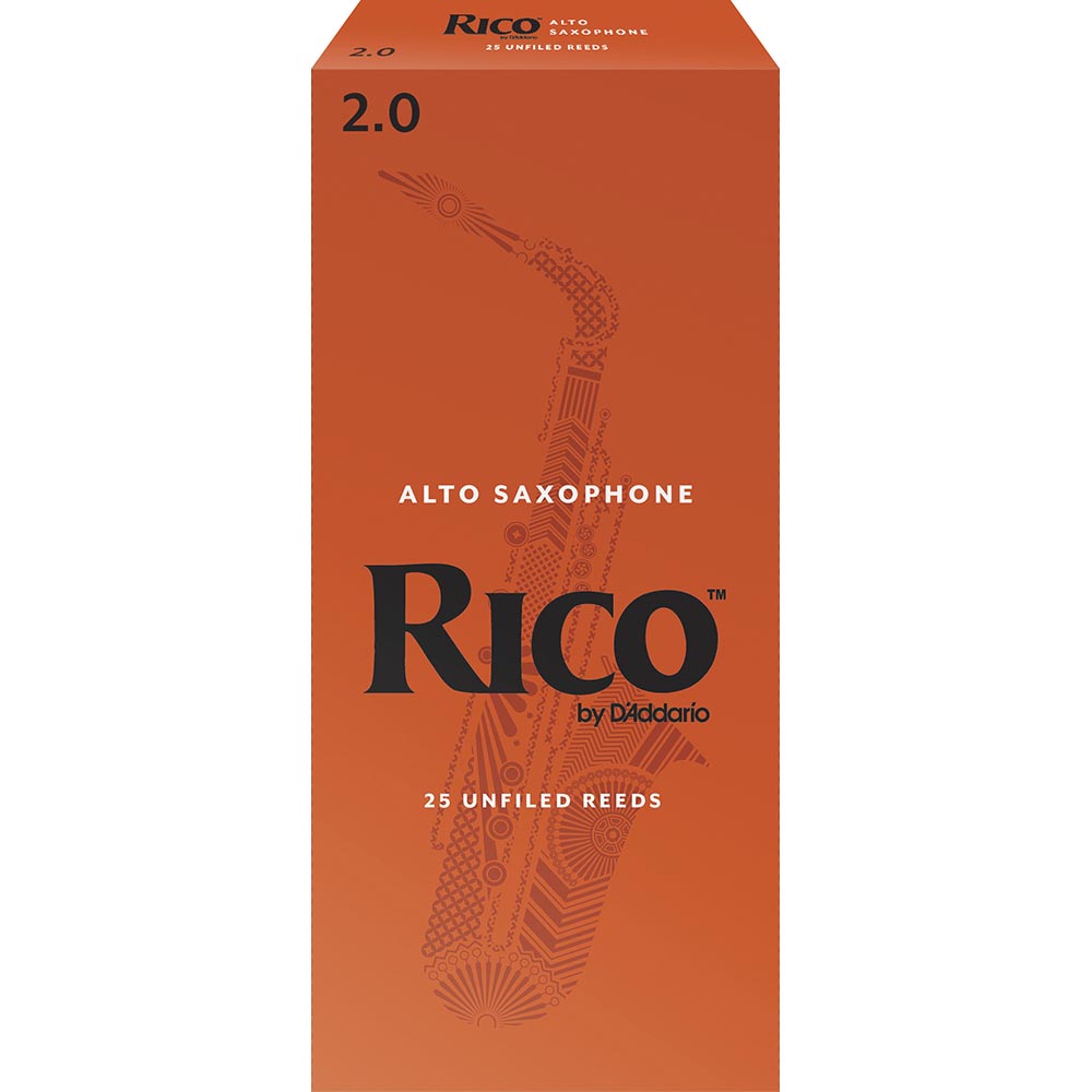 Rico by D'addario Alto Saxophone Reeds (25 Box)