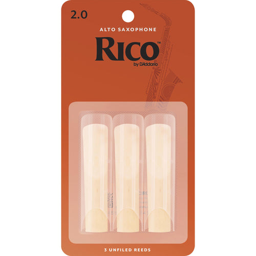 Rico by D'addario Alto Saxophone Reeds (3 Pack)