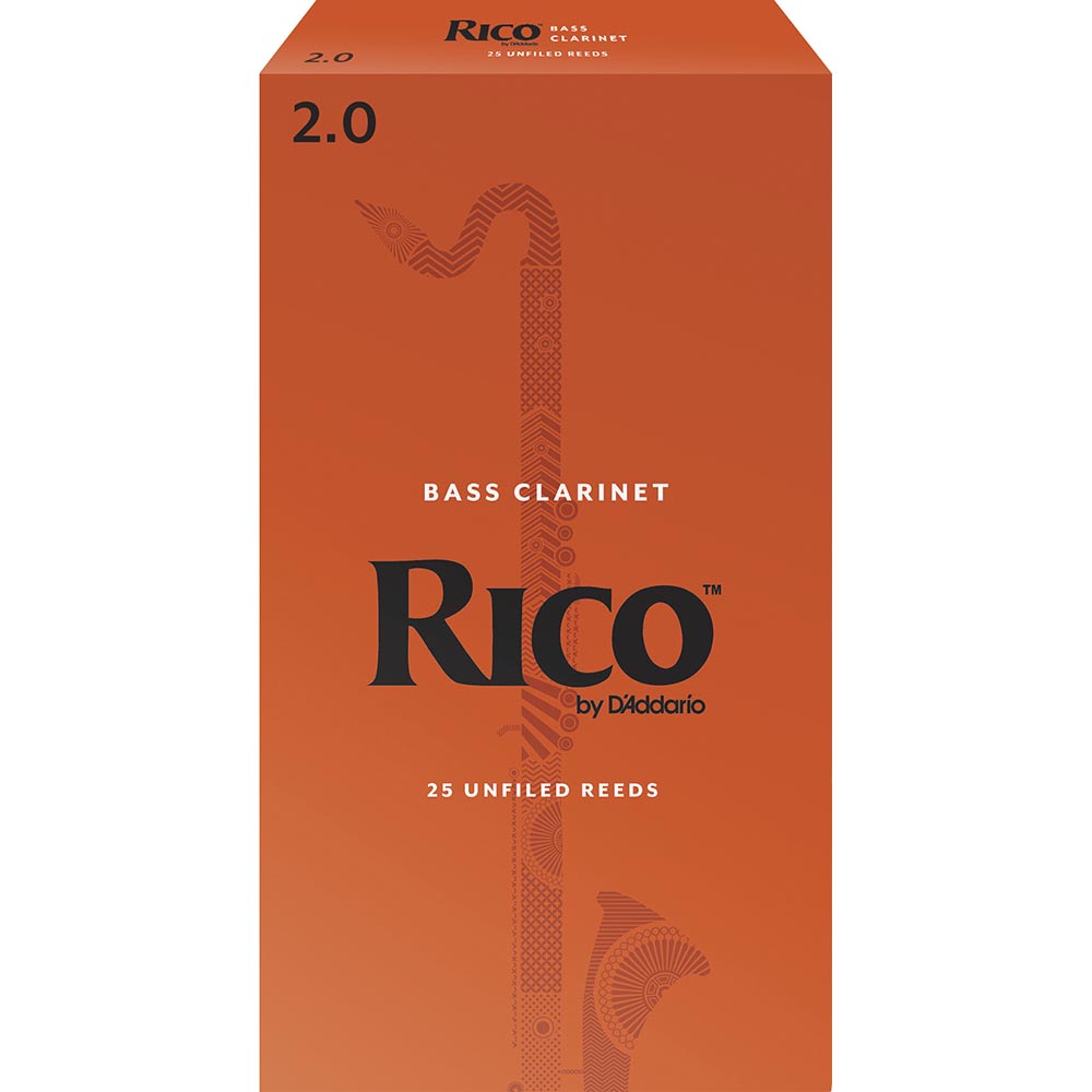 Rico by D'addario Bass Clarinet Reeds (25 Box)