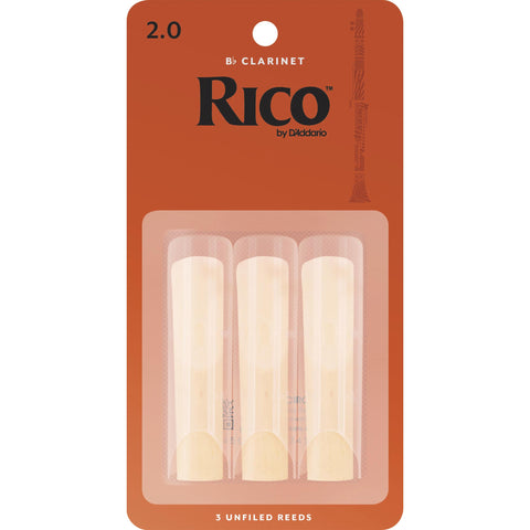 Rico by D'addario Bb Clarinet Reeds (25 Box)