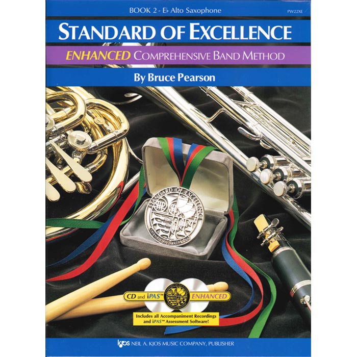 Standard Of Excellence Alto Sax Enhanced Book 2