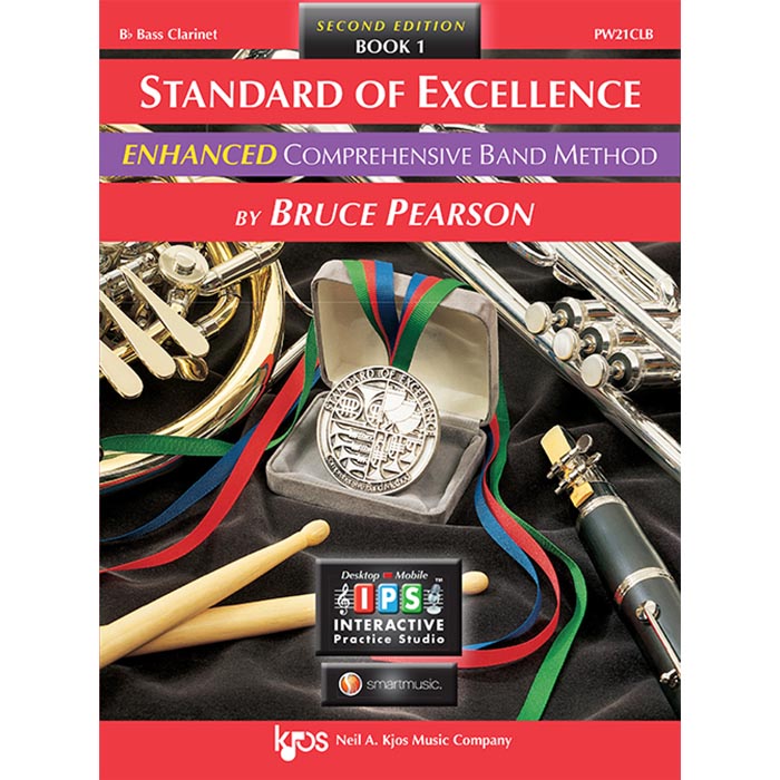 Standard Of Excellence Bass Clarinet Enhanced Book 1