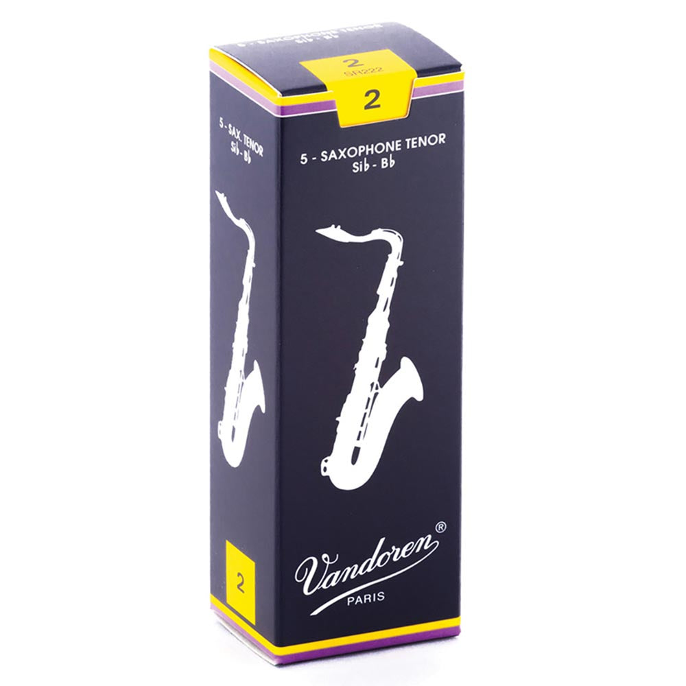 Vandoren Traditional Tenor Saxophone Reeds (5 Pack)