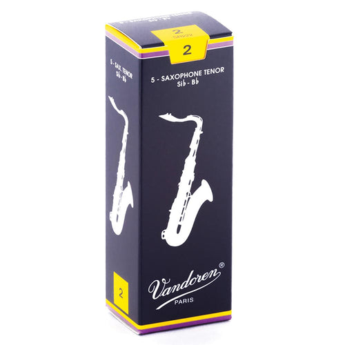 Vandoren Traditional Tenor Saxophone Reeds (5 Pack)